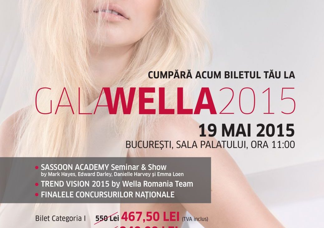 Macheta Gala Wella 2015