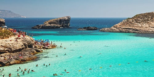 Laguna Turcoaz – Insula Comino
