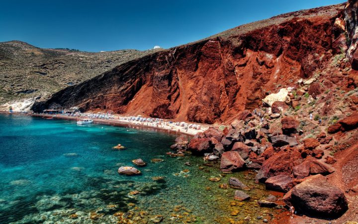Red Beach, Santorini