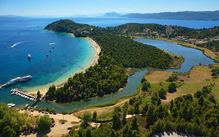 Koukounaries Beach, Skiathos