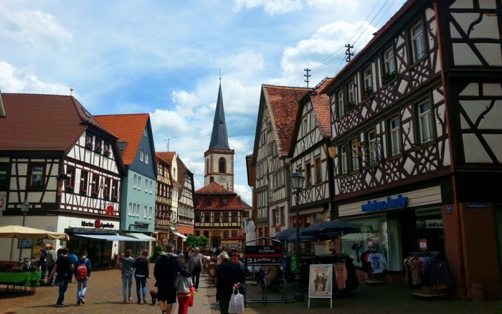 Lohr am Main, orasul Albei ca Zapada