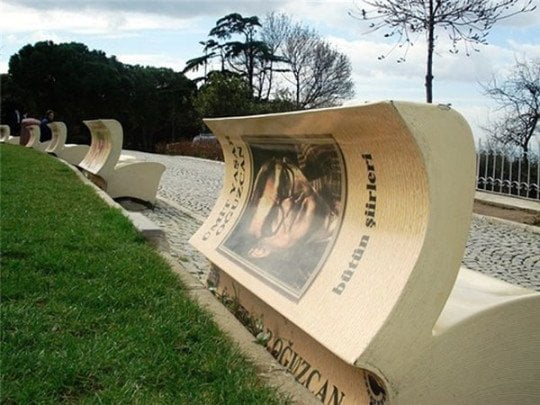 Book Benches, Istanbul