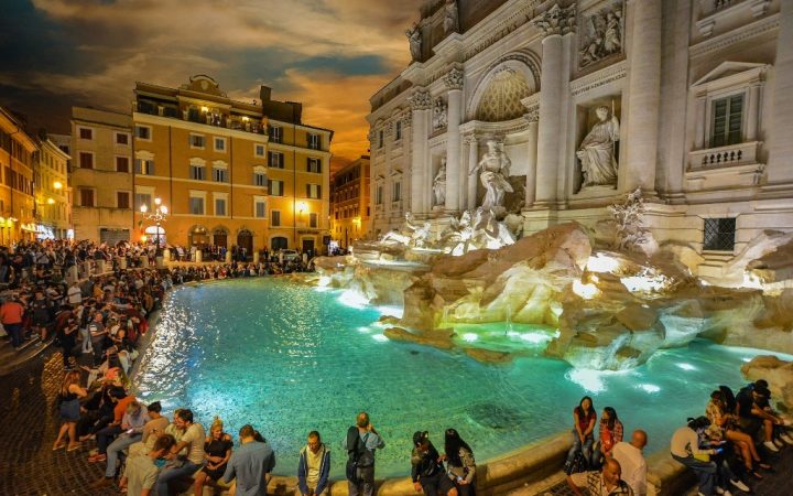 City break la Roma. Fontana di Trevi