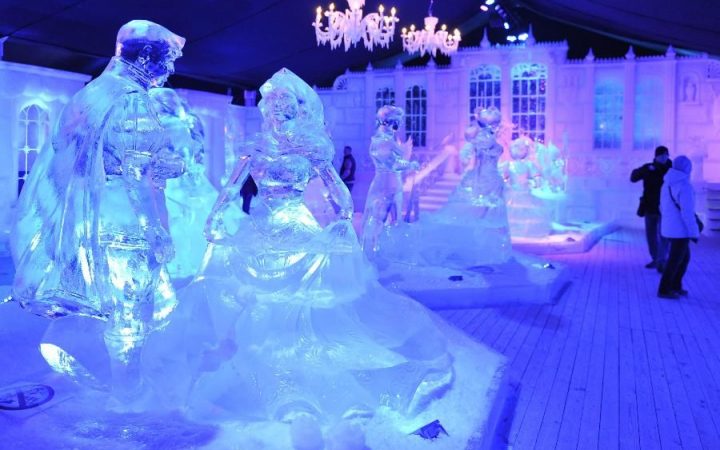 Snow and Ice Sculpture Festival, Bruges