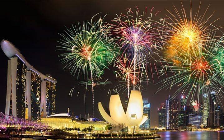 Singapore – Revelion în Orașul Leilor