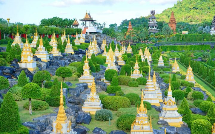 Grădina Suan Nong Nooch din Thailanda
