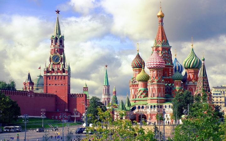 Mărțisor de primăvară în Moscova