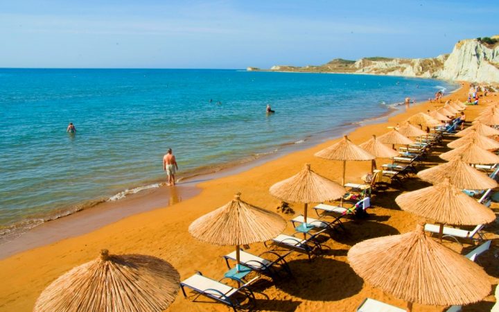 Plaja Xi, Kefalonia
