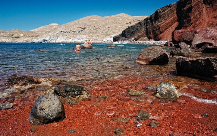 Plaja Roșie - Santorini