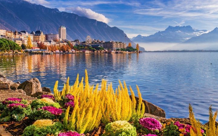 Orașe de pe lacuri: Montreux