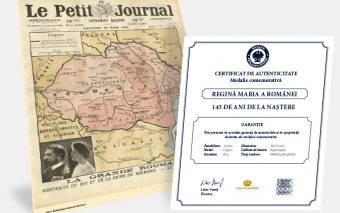CASA DE MONEDE oferă GRATUIT românilor o medalie aniversară cu ocazia a 145 de ani de la nașterea Re...