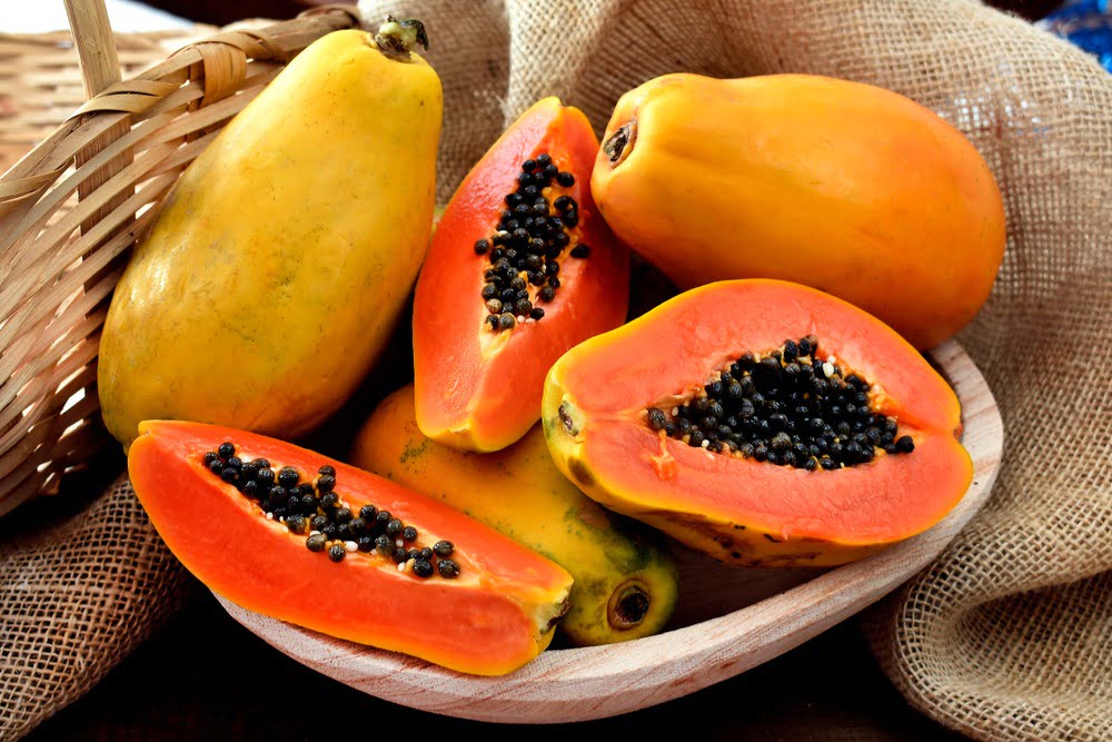 alimente anti-imbatranire cu papaya