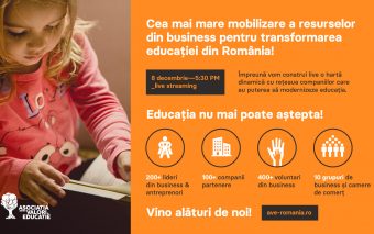 Mobilizare pentru transformarea educației din România, la prima ediție online a Galei Premiilor pent...