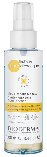 PUNE SĂNĂTATEA PE PRIMUL LOC AI GRIJĂ DE PIELEA TA - BIPHASE LIPO ALCOOLIQUE, PRIMUL VIRUCID COSMETIC, SE LANSEAZĂ ÎN ROMÂNIA