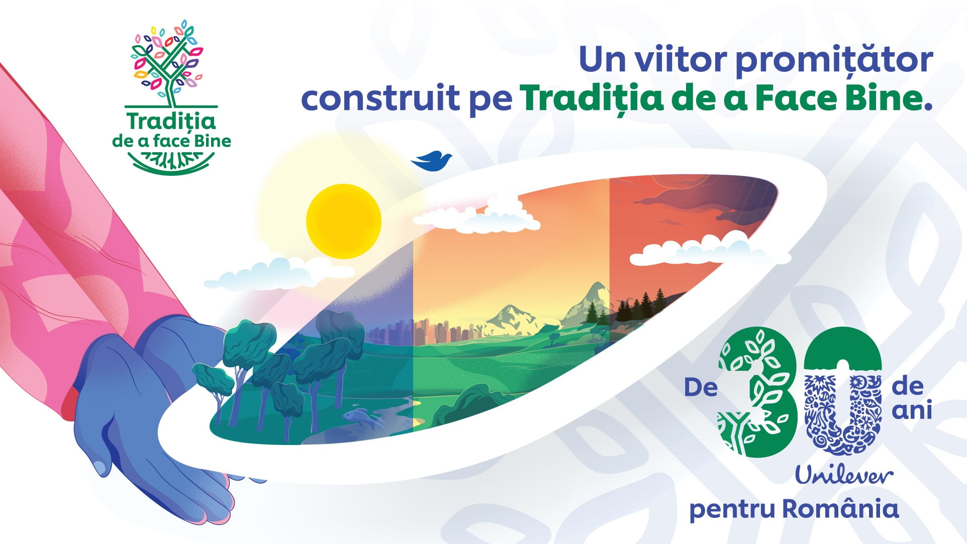 De 30 de ani Unilever sărbătorește Tradiția de a face bine în România