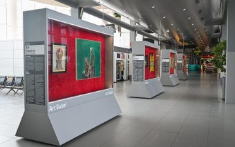 Expozițiile călătoresc: Art Safari și Muzeul Național de Artă al României aduc „Călătoriile lui Iosif Iser” în Aeroportul Internațional Henri Coandă
