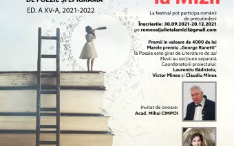 Romeo și Julieta la Mizil. Festivalul Internațional de poezie și epigramă - Ed. a XV-A, 2021-2022