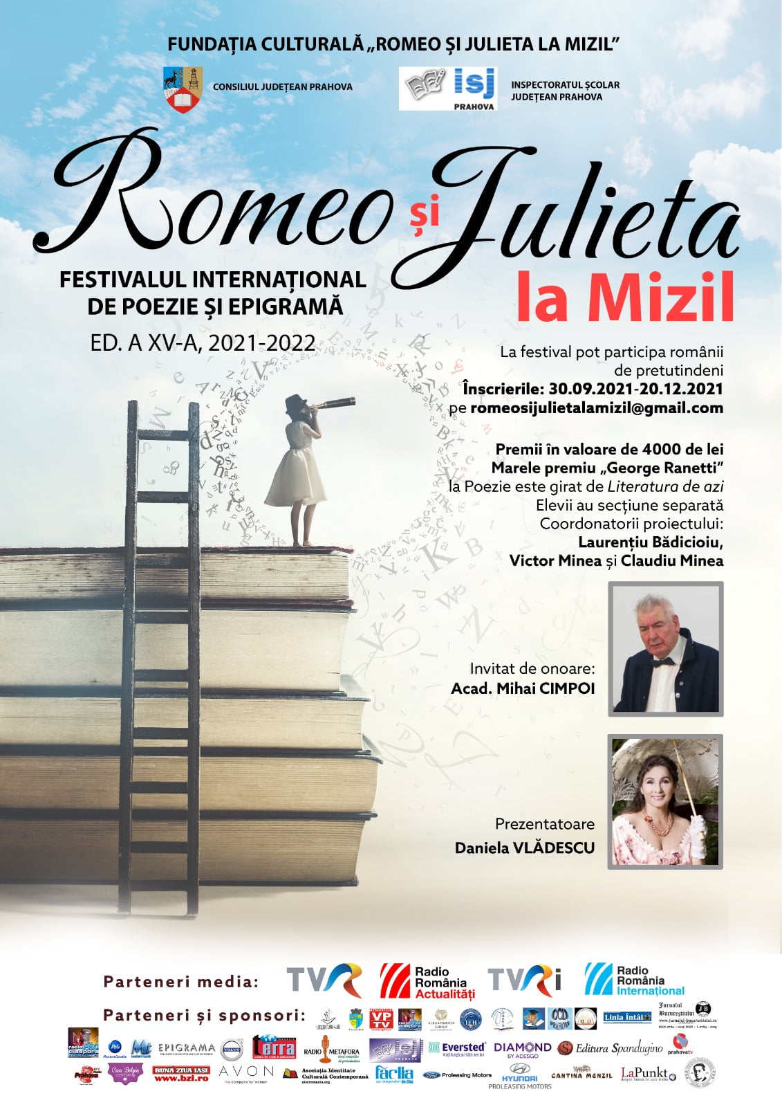 Romeo și Julieta la Mizil. Festivalul Internațional de poezie și epigramă - Ed. a XV-A, 2021-2022