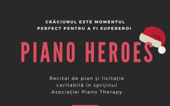 Piano Heroes- eveniment caritabil organizat de Asociația Piano Therapy