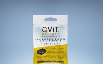 QVIT DEFENSE, unicul supliment alimentar sub forma de film bucal, s-a lansat în România