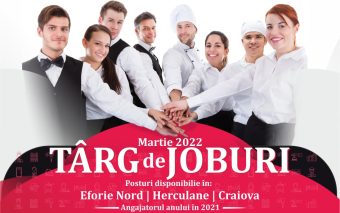 Angajatorul Anului în industria ospitalității în 2021 organizează Târg de Joburi în Eforie Nord, Herculane și Craiova