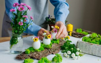 5 idei de decorațiuni de Paște din obiecte reciclate