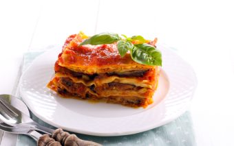 Lasagna cu dovlecei și vinete