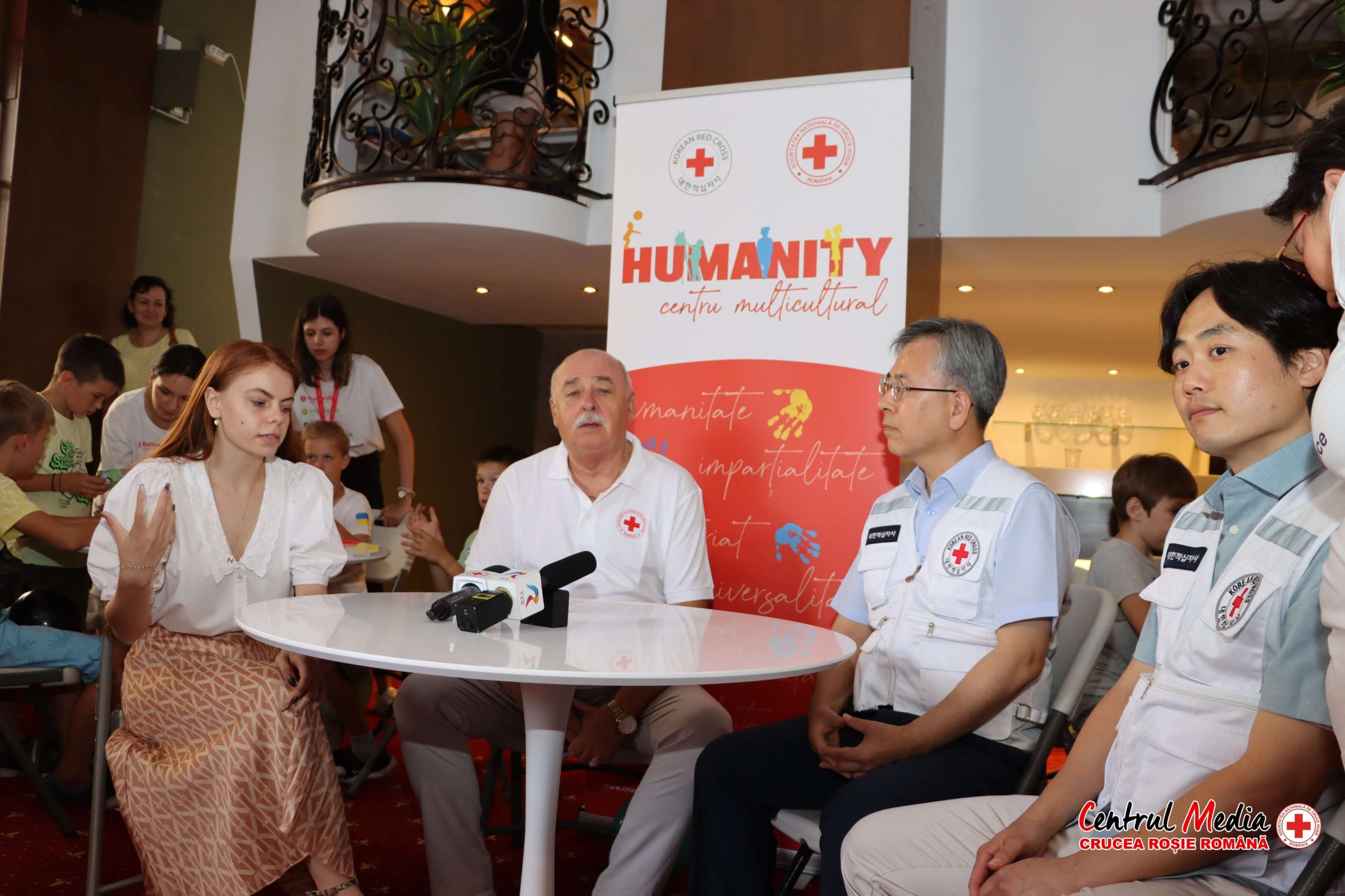 Crucea Roșie Română a inaugurat în București primul Centru Multicultural pentru a ajuta persoanele afectate de criza din Ucraina