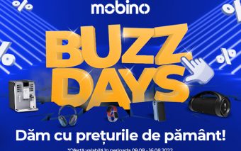 Magazinul online Mobino.ro lansează campania de reduceri BUZZ DAYS