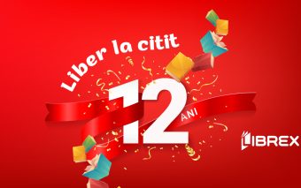 Librex.ro sărbătorește 12 ani cu reduceri, promoții, cadouri și un super concurs cu 120 de cărți!