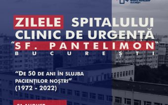 Zilele Spitalului Clinic de Urgență Sfântul Pantelimon din București- „De 50 de ani în slujba pacienților noștri”
