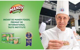 Mandy Foods câștigă Superior Taste Award 2022 pentru produsul „Vegetal Original”