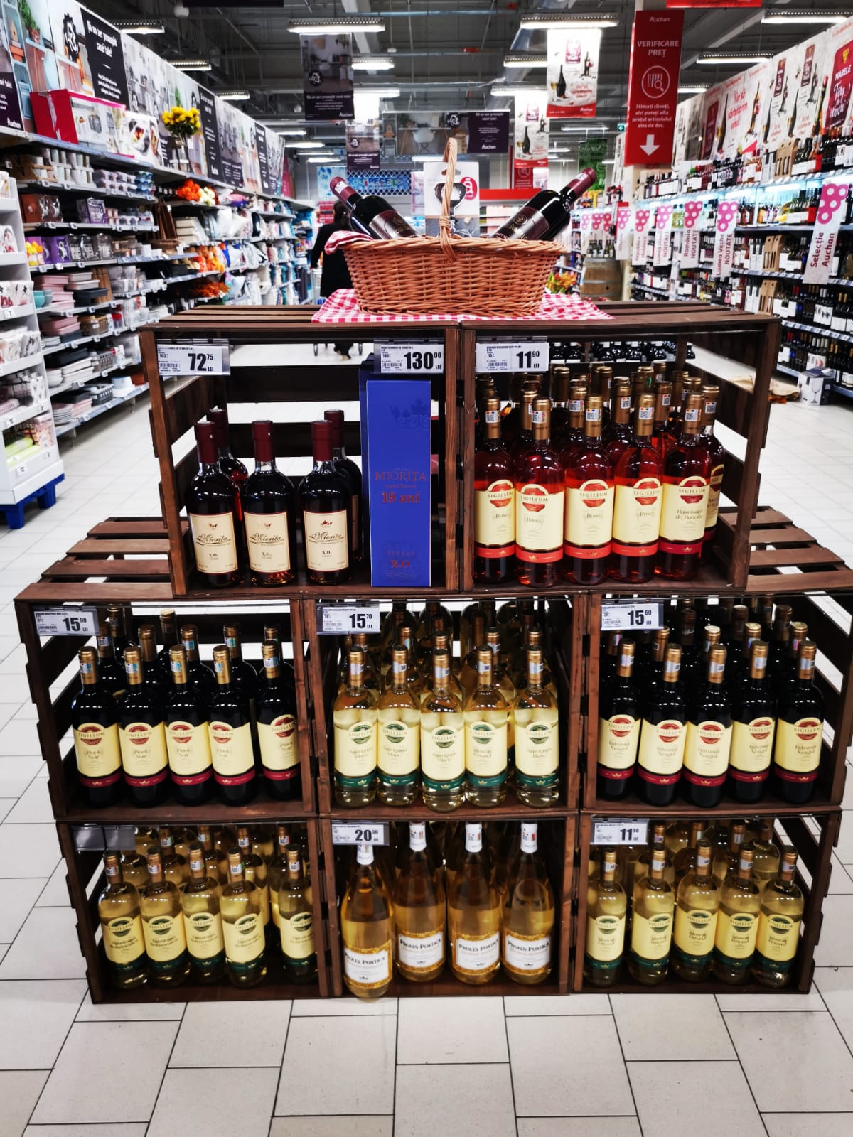 Feerie de arome și gusturi la Târgul de Vinuri Auchan 2022 cu peste 350 de sortimente la raft și online