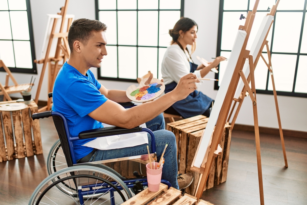 5 activități creative pentru persoanele cu handicap