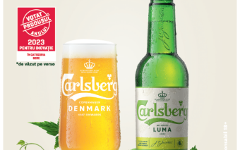 Carlsberg LUMA, “Votat Produsul Anului®” în categoria bere