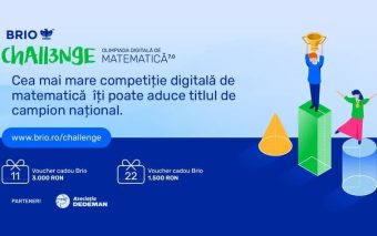 A început cea de-a șaptea ediție a olimpiadei digitale de matematică, BRIO CHALLENGE