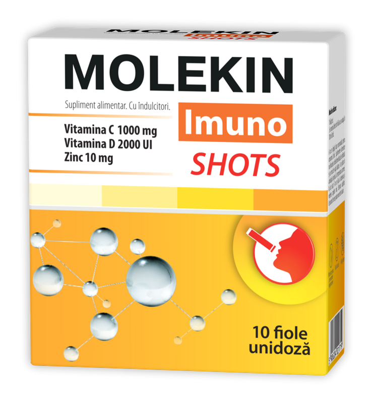 Molekin® Imuno SHOTS, booster-ul sistemului tău imunitar!
