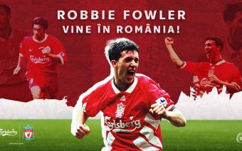 Carlsberg îl aduce în România pe Robbie Fowler, legenda Liverpool FC