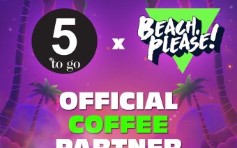 5 to go este cafeaua oficială a festivalului BEACH, PLEASE!