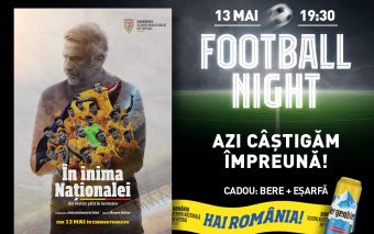 Bergenbier și Cinema City susțin lansarea filmului „În inima Naționalei”. Pelicula prezintă povestea calificării Echipei Naționale de Fotbal la EURO 2024