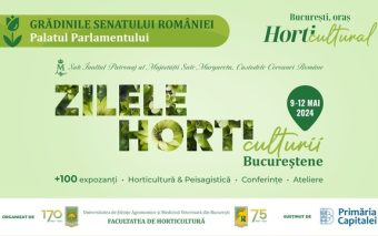 80 de expozanți și numeroase ateliere educative la Zilele Horticulturii Bucureștene, într-o locație inedită: Grădinile Senatului - Palatul Parlamentului, intrarea A1, în perioada 9-12 mai 2024