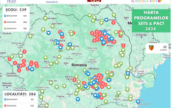 „Și Eu Trăiesc Sănătos!” - SETS și „Planeta Albastră Contează pe Tine!” PACT