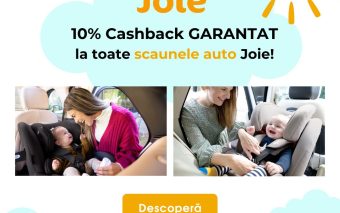 Vacante cu masina? Economisește 10% la Scaunele Auto Joie!