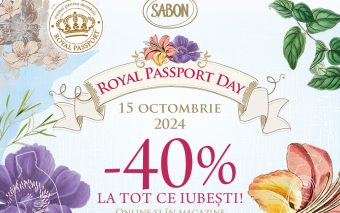 Pe 15 octombrie ai 40% discount de Royal Passport Day!