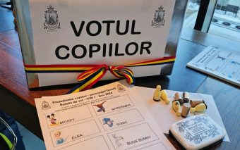 „Votul Copiilor” – Educație civică prin joacă, pentru viitorii cetățeni ai lumii