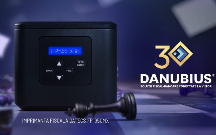 Danubius Exim lansează FP950MX – imprimanta fiscală inteligentă care digitalizează procesele comercianților precum raportarea către ANAF și marchează un nou capitol în retailul românesc