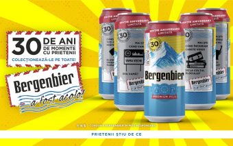 Bergenbier celebrează 30 de ani de prietenie autentică în România