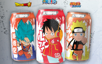 Nutrivita aduce bauturile carbogazoase Ultra Pop, inspirate de universul anime: Naruto, One Piece și Dragon Ball
