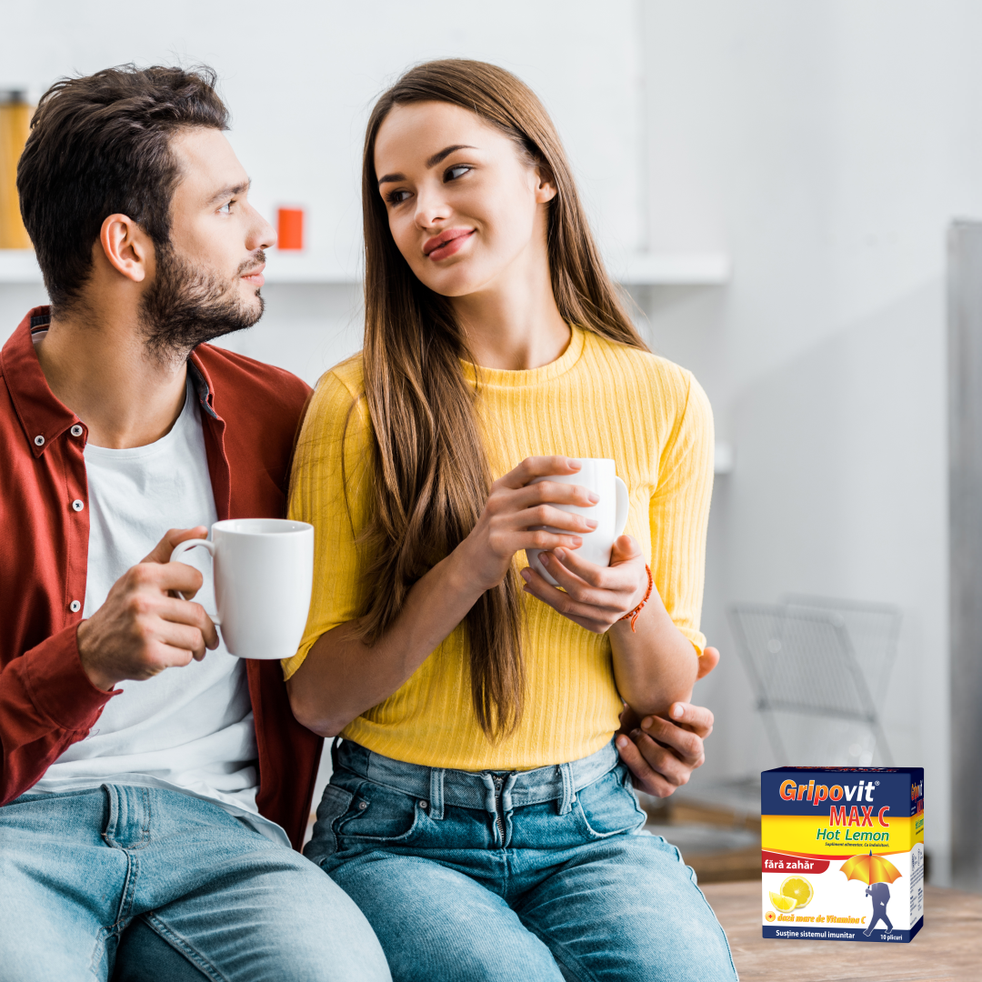 Gripă sau răceală? Noul Gripovit® MAX C Hot Lemon este soluția!