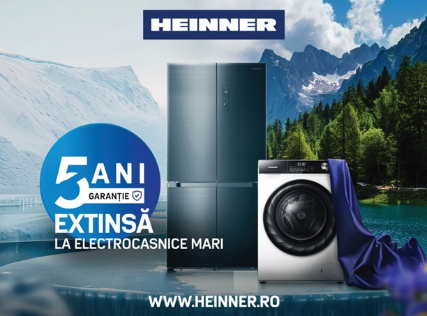 Heinner Electrocasnice – Încrederea care crește odată cu tine.